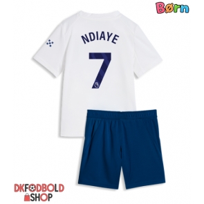 Manchester City Iliman Ndiaye #7 Tredje trøje Børn 2026-27 Kort ærmer (+ korte bukser)